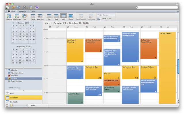 shared calendar not showing on outlook 2016 for mac